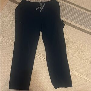 Figs women’s scrub Pants in blue/grey